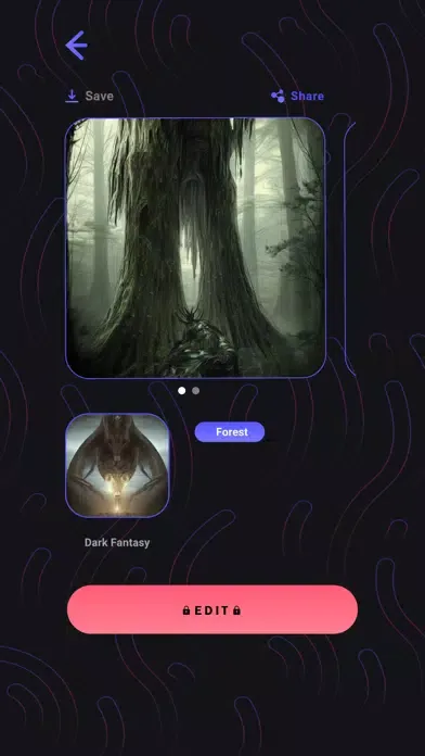 Capturas de tela do Morpheus AI