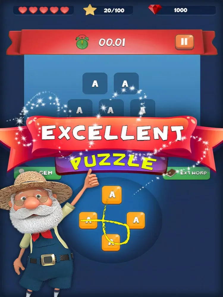 Capturas de pantalla de Word Anchor: Puzzle Game iPad 