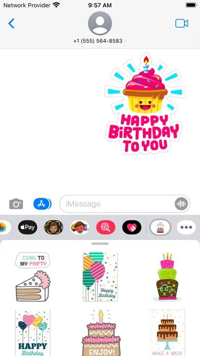 Happy Birthday  - WAStickers Screenshots
