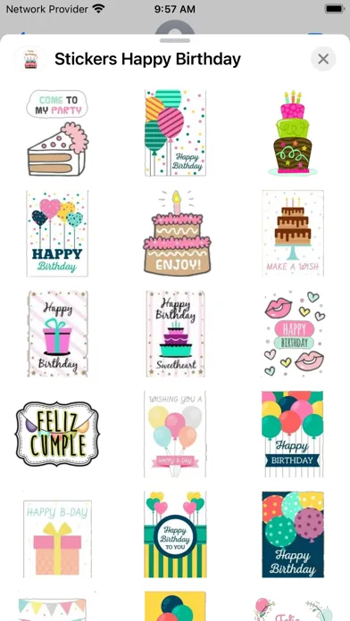 Happy Birthday  - WAStickers Screenshots