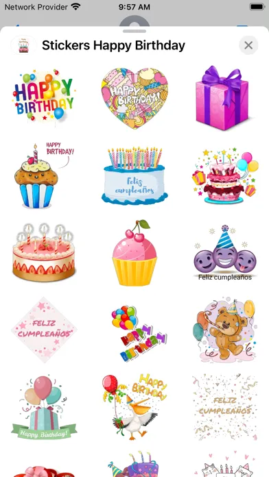 Happy Birthday  - WAStickers Screenshots