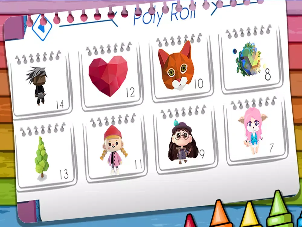 Poppy Happy Coloring book iPad 应用截图