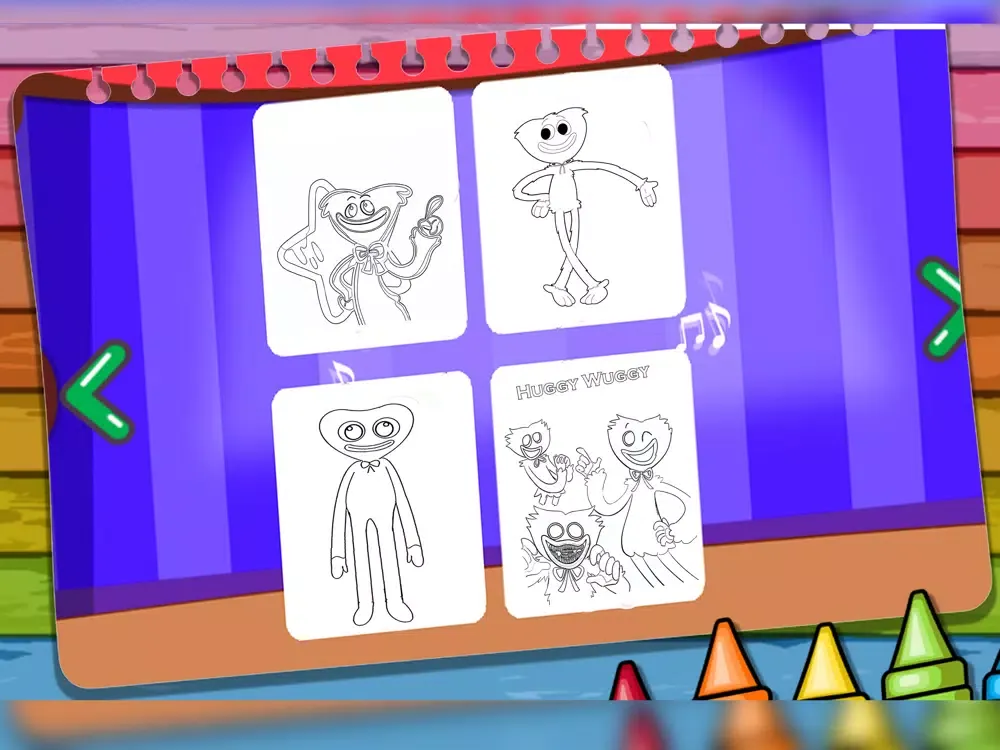 Poppy Happy Coloring book iPad 应用截图