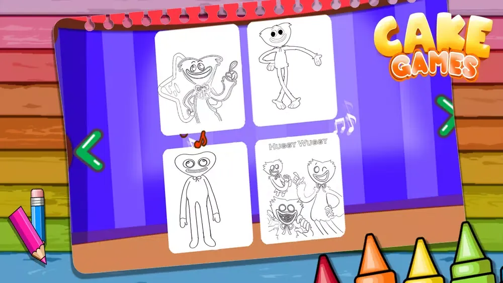 Poppy Happy Coloring book应用截图