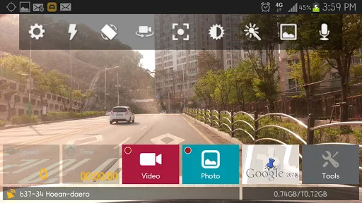 AutoBoy Dash Cam - BlackBox Screenshots