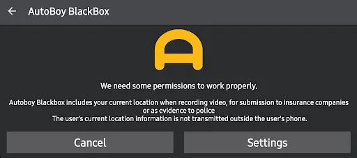 AutoBoy Dash Cam - BlackBox Screenshots