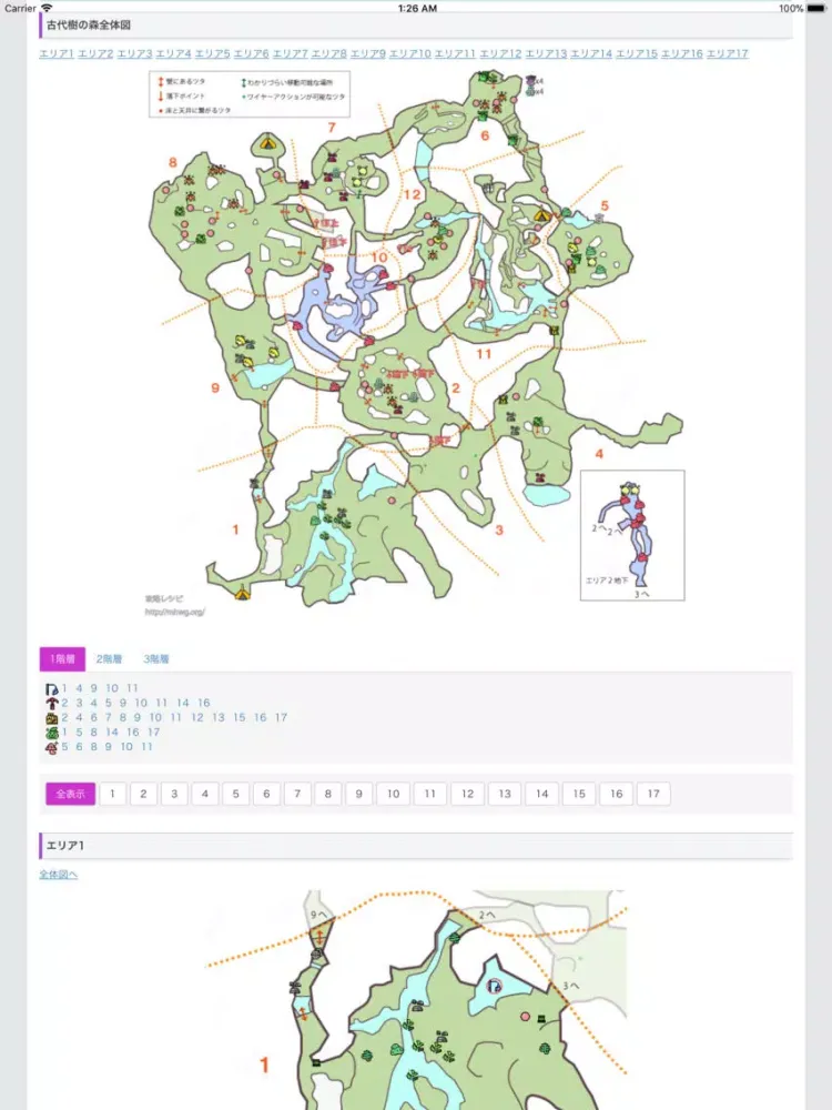 攻略情報 for モンスターハンターワールド MHW iPad 应用截图