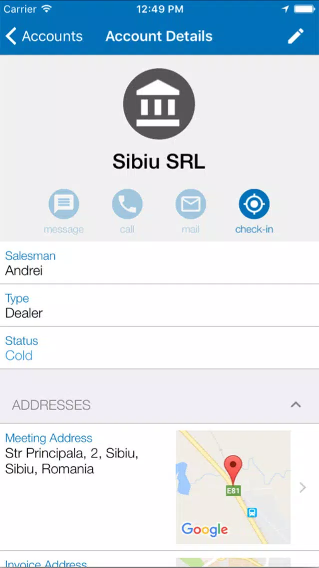 Tangkapan layar Mobile Manager Solutions