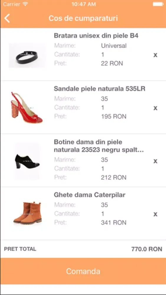 Vise Din Piele Ekran Görüntüleri