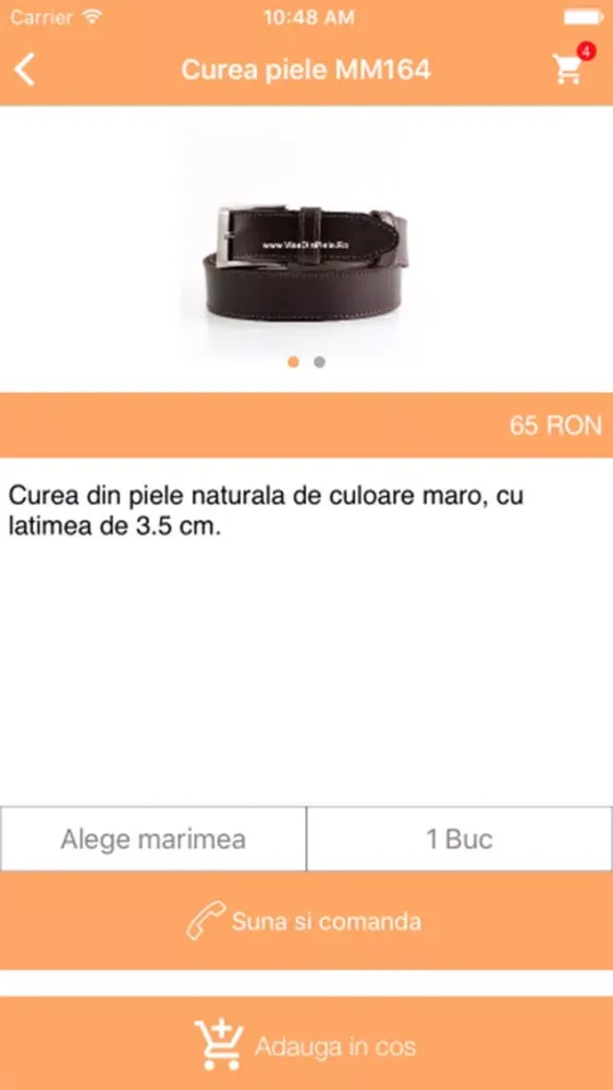 Vise Din Piele Ekran Görüntüleri