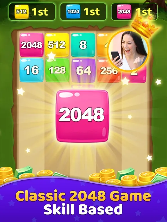 Скриншоты 2048 Clash-Win real money iPad 
