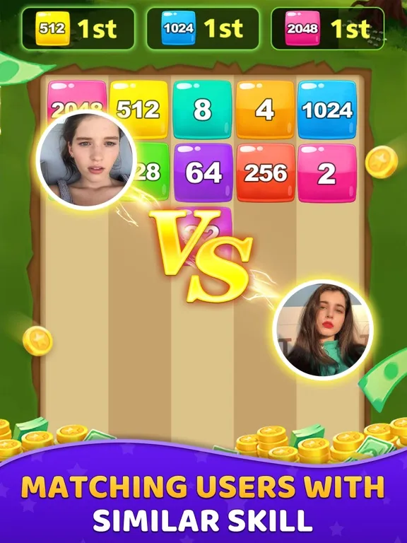 Скриншоты 2048 Clash-Win real money iPad 