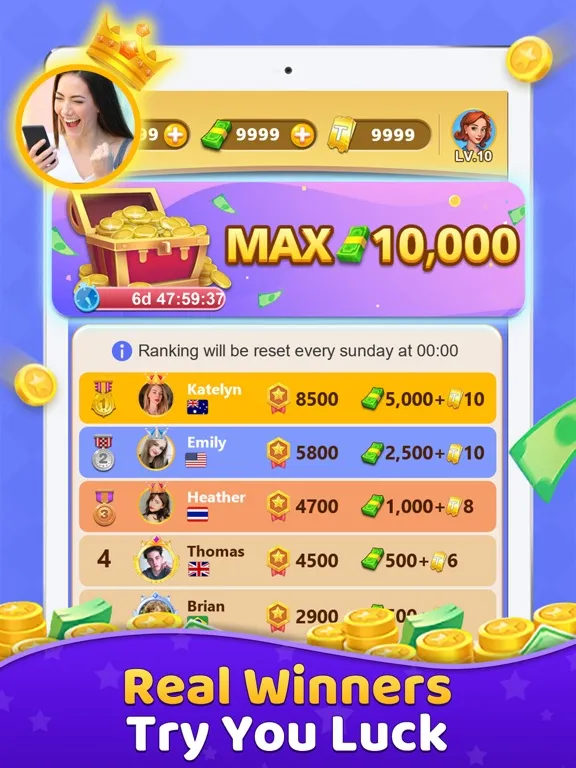 Скриншоты 2048 Clash-Win real money iPad 