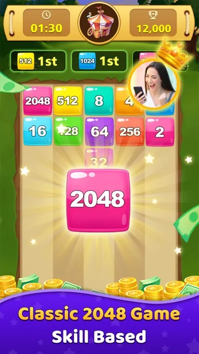 Скриншоты 2048 Clash-Win real money