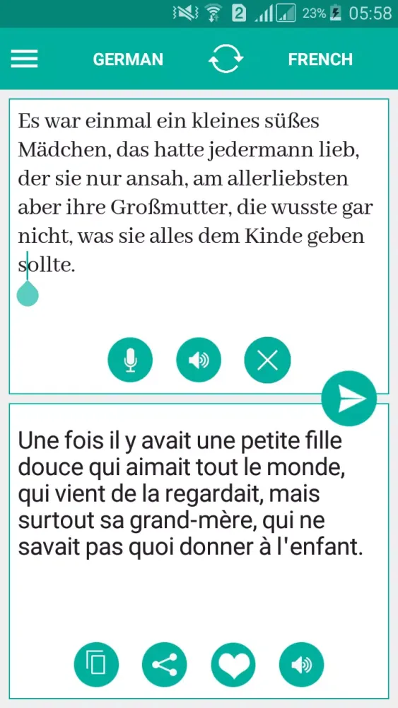 French German Translator 스크린샷