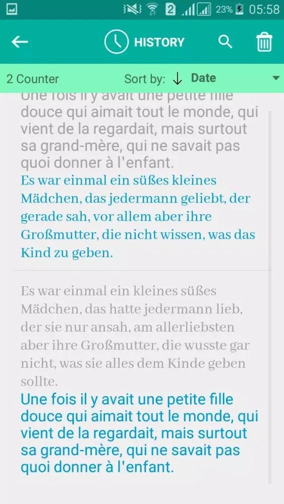 French German Translator 스크린샷