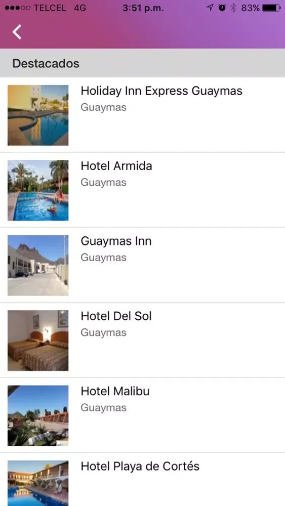 Capturas de tela do Guaymas - San Carlos