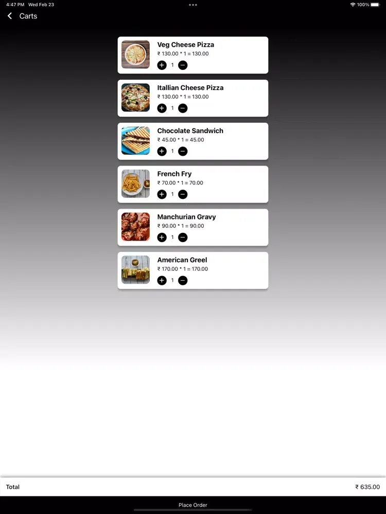 Happy Eats iPad  Screenshots