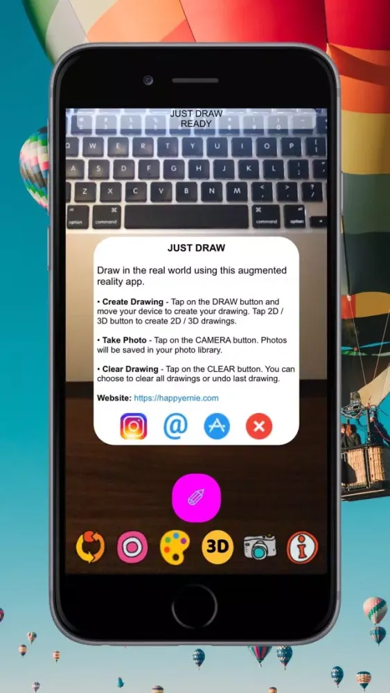 Just Draw - My AR Drawings سکرین شاٹس