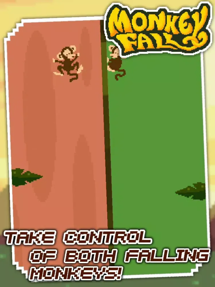 Captures d'écran de Monkey Fall Free iPad 