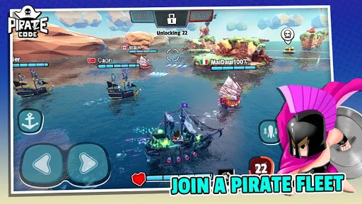 Pirate Code - PVP Sea Battles スクリーンショット