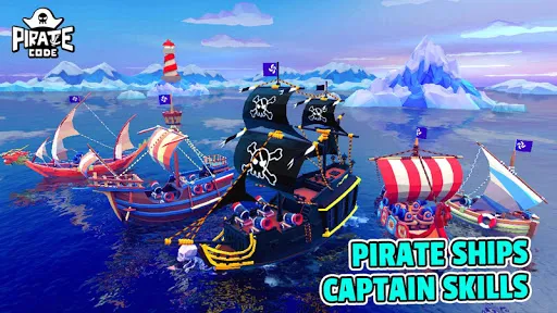 Pirate Code - PVP Sea Battles スクリーンショット