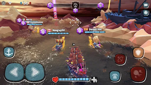 Pirate Code - PVP Sea Battles スクリーンショット