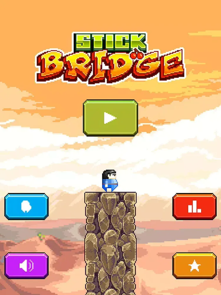 Capturas de tela do Stick Bridge Tree iPad 