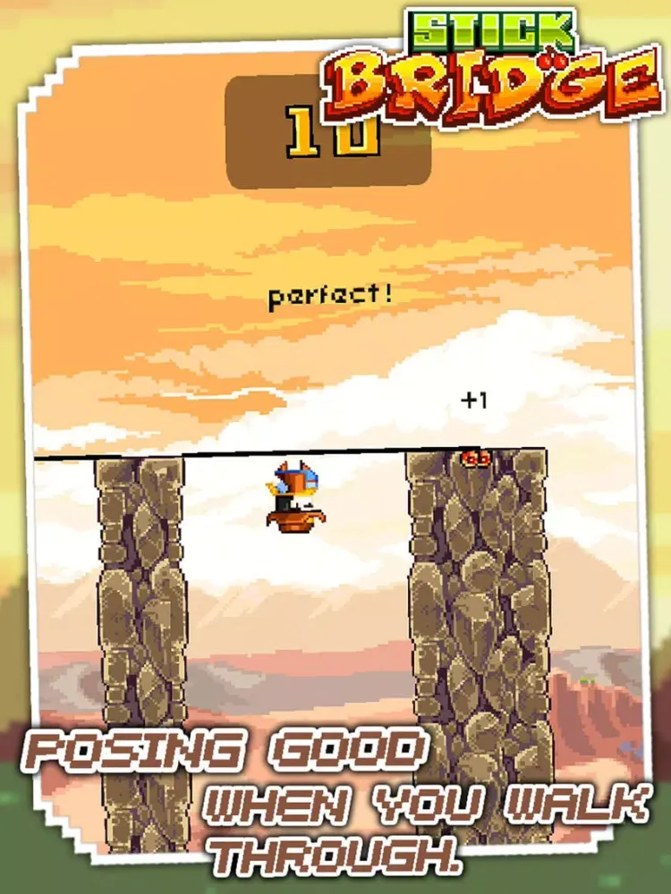 Capturas de tela do Stick Bridge Tree iPad 