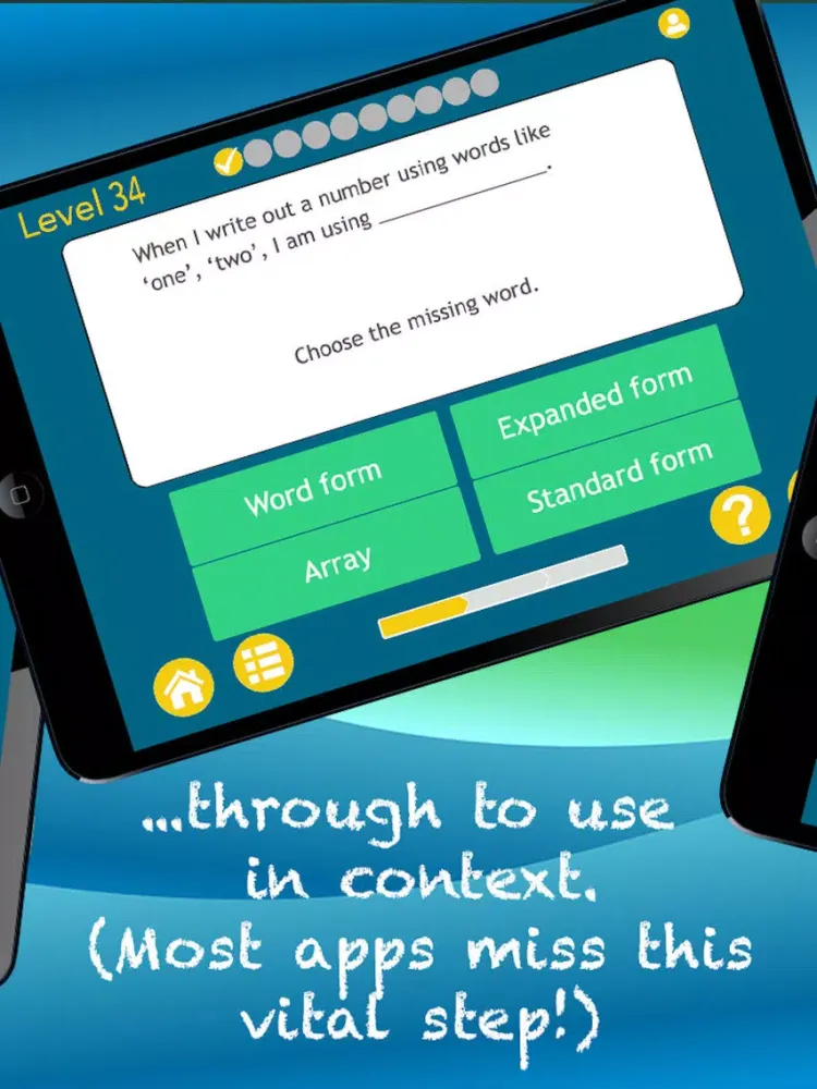Ảnh chụp màn hình của Math Vocab 2 - School Edition iPad 
