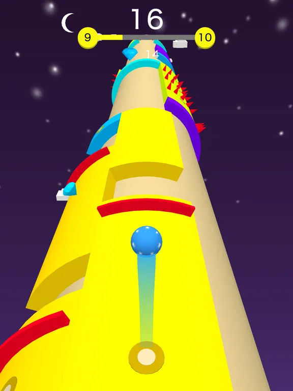 Twisty Run Ball 3D iPad  سکرین شاٹس