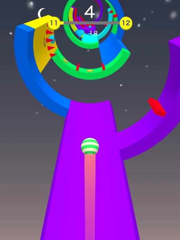 Twisty Run Ball 3D iPad  سکرین شاٹس