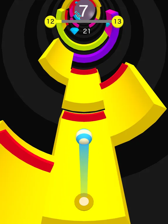 Twisty Run Ball 3D iPad  سکرین شاٹس