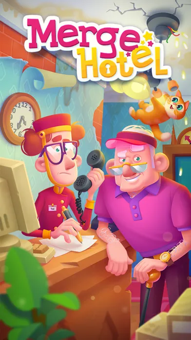 Merge Hotel: Family Story Game Ekran Görüntüleri