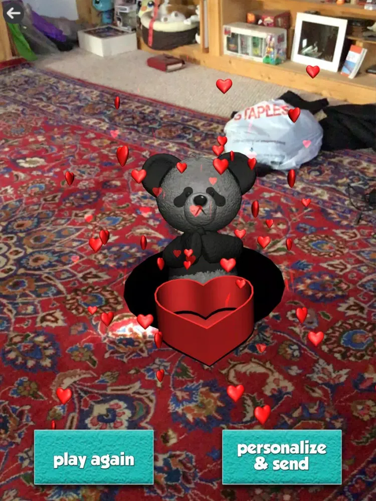 Capturas de pantalla de REAL cARds - AR Greeting Cards iPad 