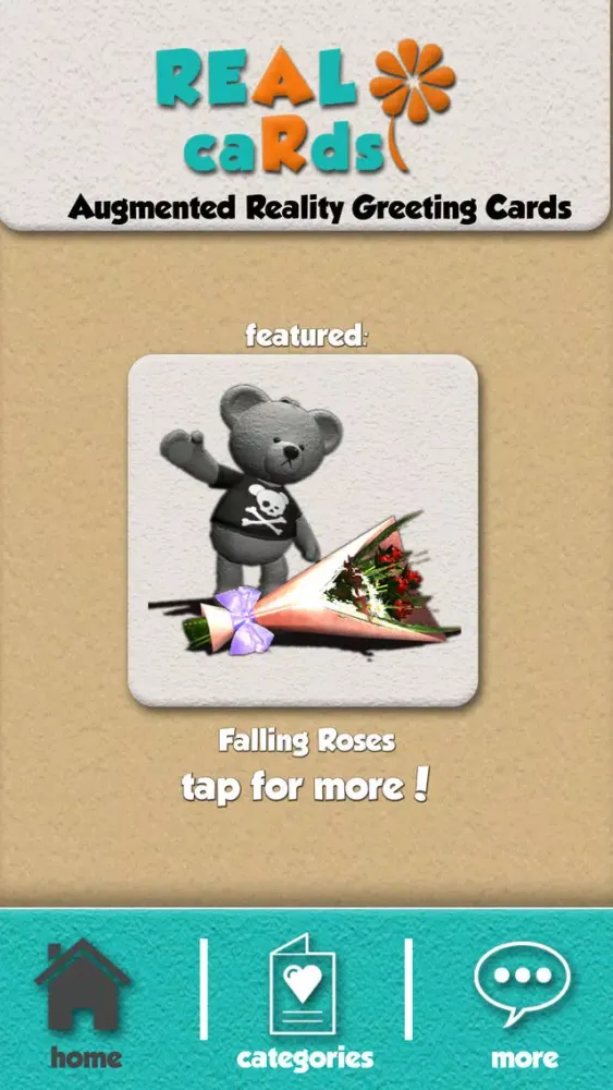 Capturas de pantalla de REAL cARds - AR Greeting Cards