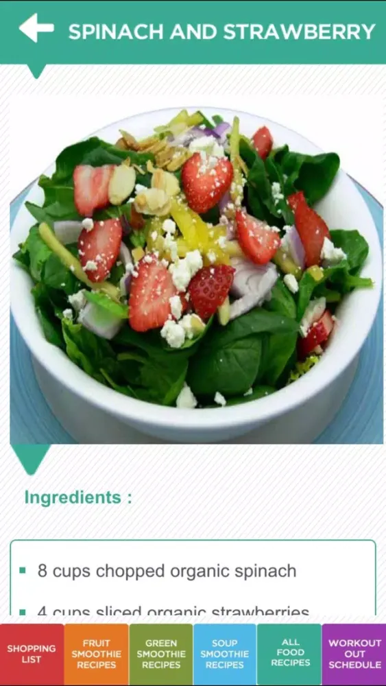 Tangkapan skrin Detox Diet: Fit Girl