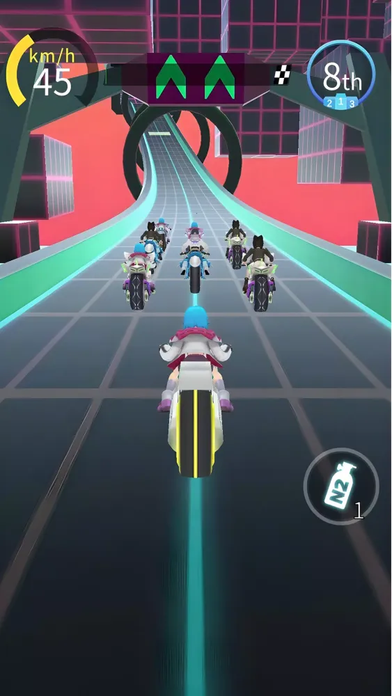 Ảnh chụp màn hình của Moto Master 2: Speed ​​Rush