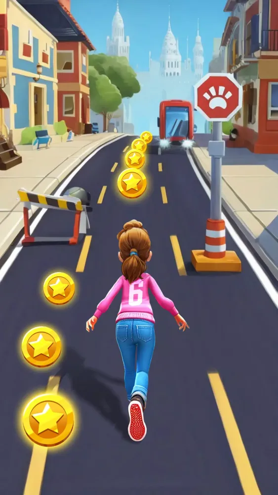 Subway Runner Surfer: Run bear应用截图