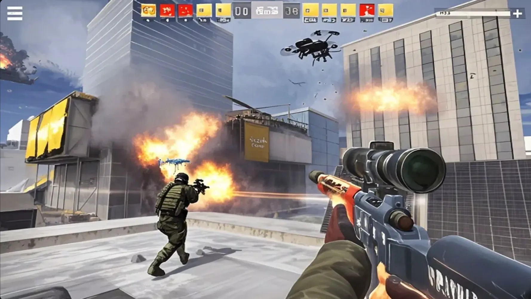Sniper Elite: Offline Shooting应用截图
