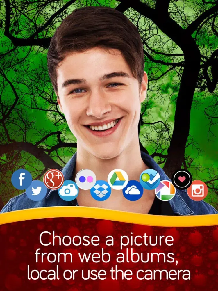 Monster Photo Booth - Halloween Party iPad  Screenshots