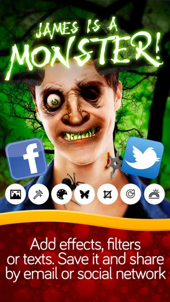 Monster Photo Booth - Halloween Party Screenshots