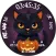 Halloween Cute Cat Watch Face