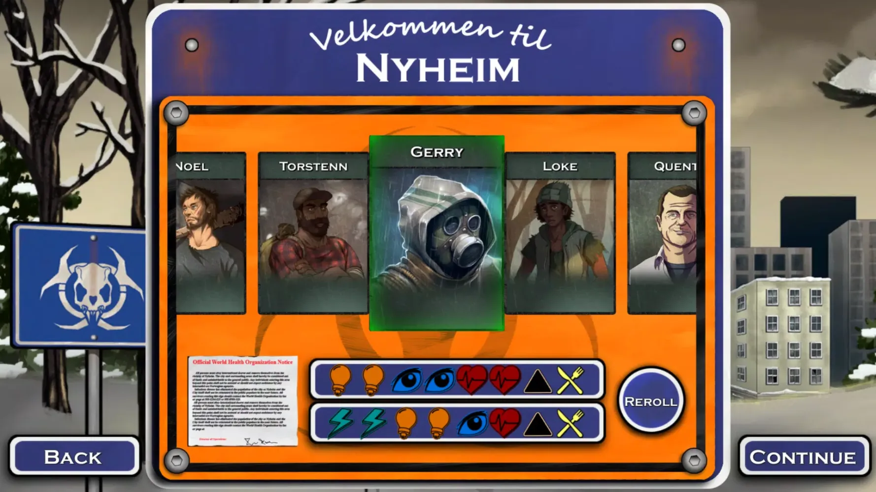 Nyheim Demo 스크린샷
