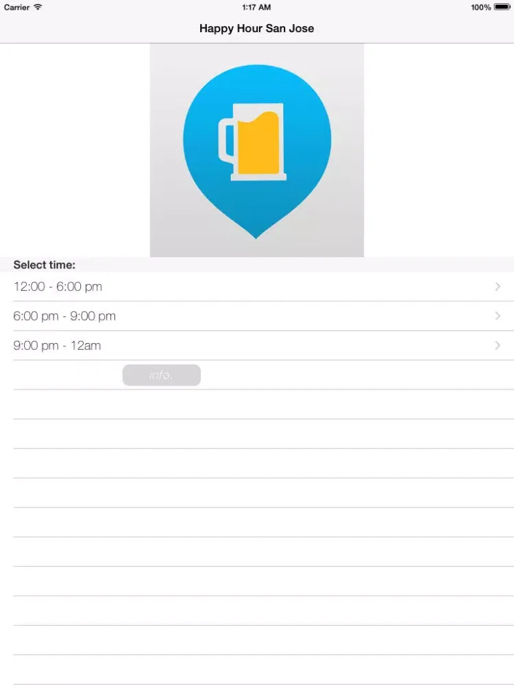 صور Happy Hour San Jose iPad 