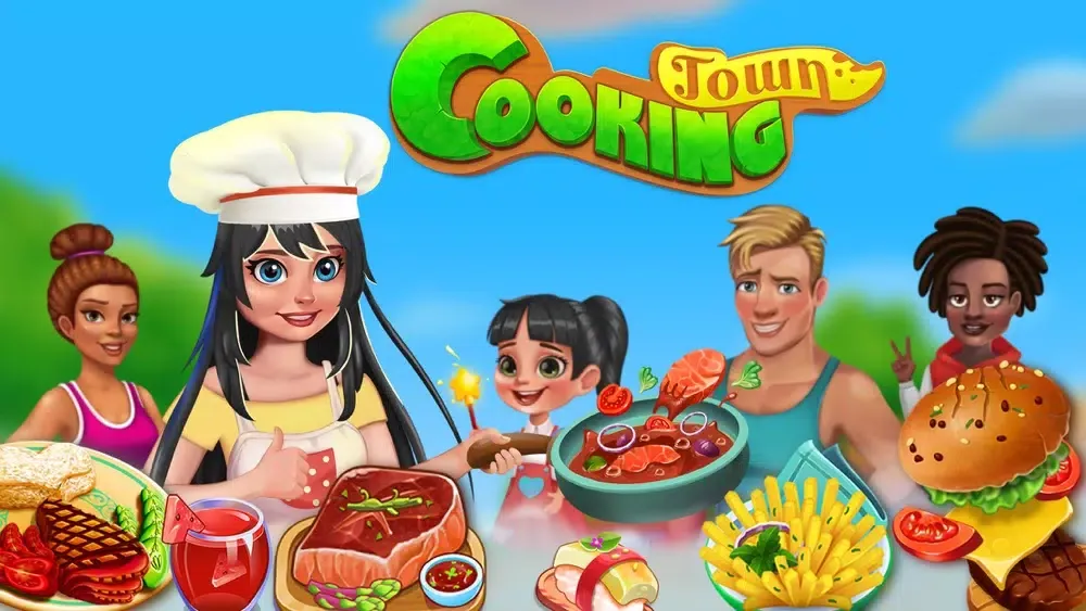 Tangkapan layar Cooking Town