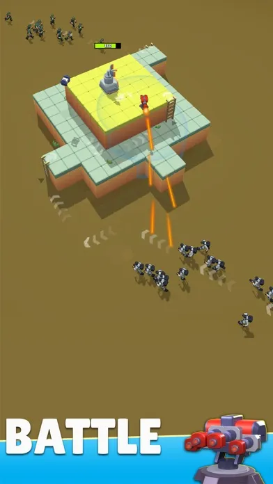 Tower Land : War Strategy سکرین شاٹس