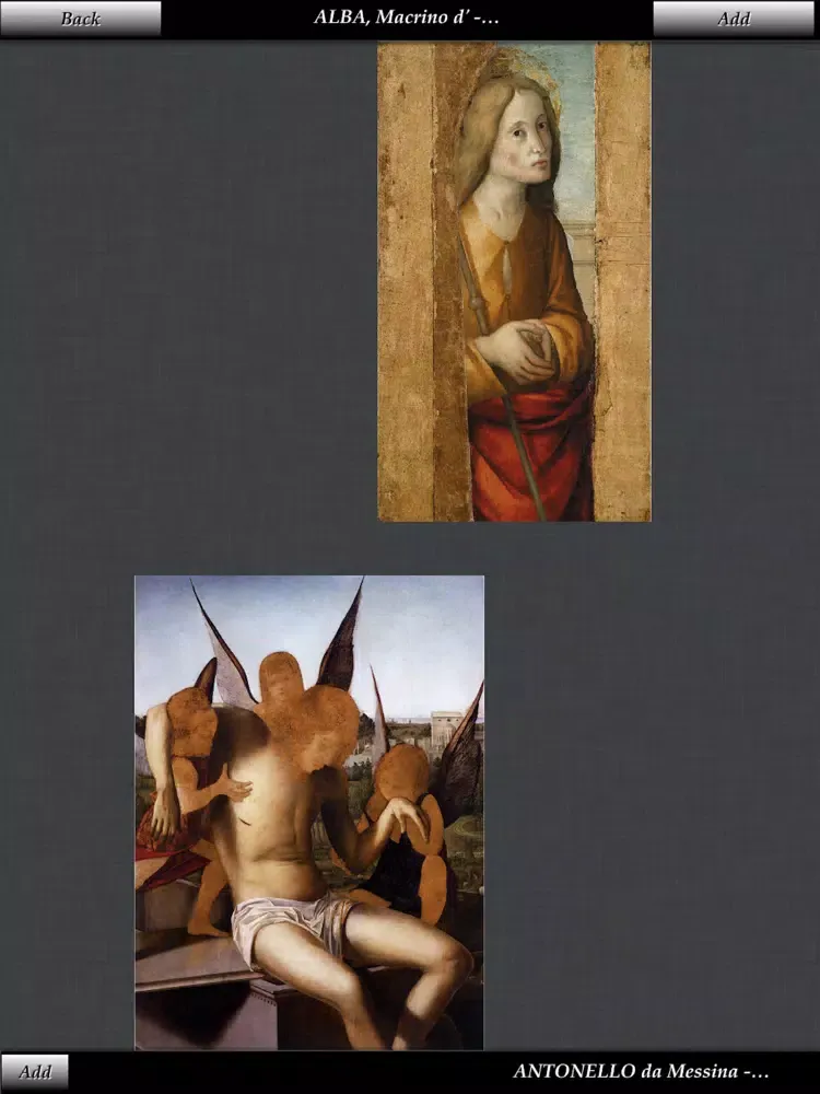 Скриншоты Early Renaissance - Artworks iPad 