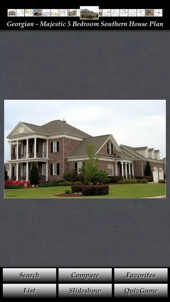 صور Georgian - Family House Plans