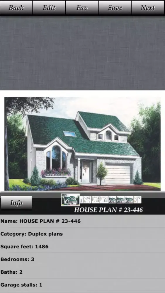 Screenshot di House Plans - Vol. II
